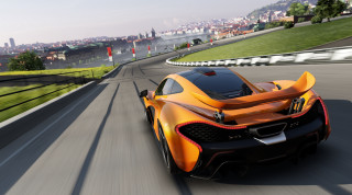 Car city road scene rendering - unreal engine 5 free wallpaper