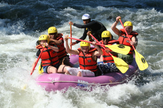 Raft adventure group paddles life - river free wallpaper