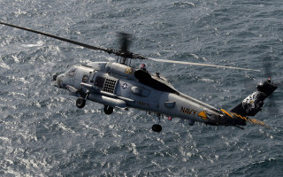 Helicopter ocean person watercraft waves - fitz hugh lane free wallpaper