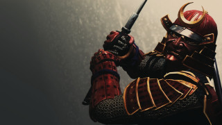 Samurai armor horned helmet sword - unreal engine 5 quality free wallpaper