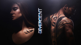 Tattooed man woman opposite facing - opposite direction free wallpaper