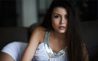 Elina karimova white top silver - a white top free wallpaper