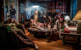 Living room group kitsch photography - david lachapelle free wallpaper for desktop