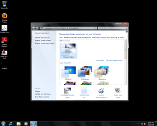 Computer screen reflection window image - a computer screen free wallpaper for desktop