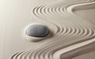 Rock beach wave stone 3d - a sandy beach next free wallpaper