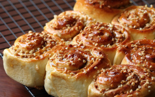 Rolls coffee cooling rack food - byeon sangbyeok free wallpaper