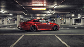 Red car parking garage parking 2 - a parking garage next free wallpaper