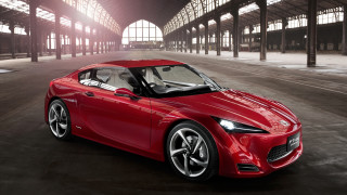 Red sports car cedric seaut - a roof free wallpaper