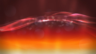 Red orange blurry wave light - side and a blurry background free wallpaper