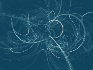 Blue swirly mandelbrot arcane generative - an abstract drawing free wallpaper