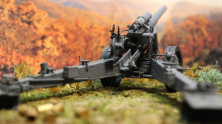 Toy gun grassy hill mountain - a mountain in the background and trees free wallpaper