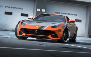 Sports car garage no parking - a sports car free wallpaper