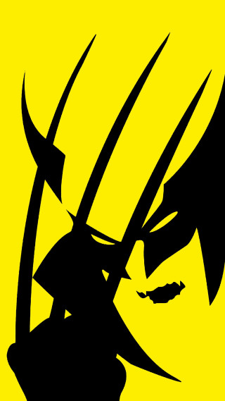 Black yellow woman horns bow - marvel comic free wallpaper for mobile