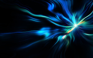 Blue green abstract black white - plasma free wallpaper