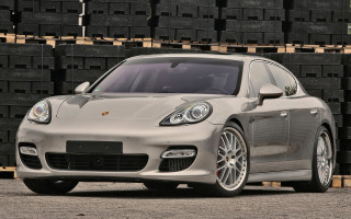 Silver porsche panamera tires pallets - stack free wallpaper for desktop