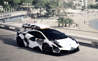 White black sports car surfboard - daarken free wallpaper