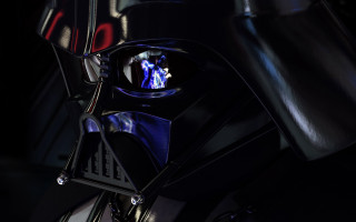 Helmet blue light starwars room - room free wallpaper