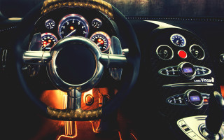 Car dashboard steering gauges dashlight - a car dashboard free wallpaper