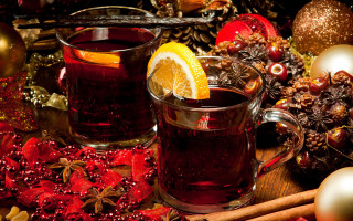 Mulled wine orange cinnamon christmas 2 - professional free wallpaper for desktop