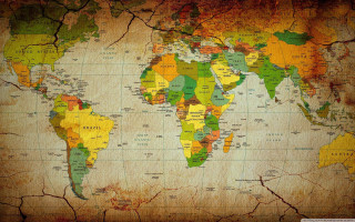 World map countries colors detailed 2 - regionalism free wallpaper for desktop