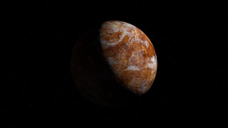 Planet starry sky aurora moon - a dark sky background free wallpaper