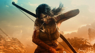 Woman bow arrows video game - a video game scene free wallpaper