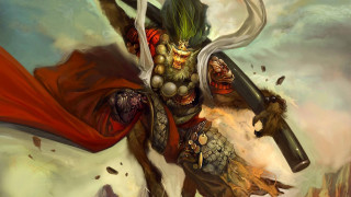 Man sword demon back action 3 - its back free wallpaper