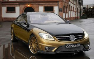 Gold mercedes vroom digital rendering - realistic free wallpaper