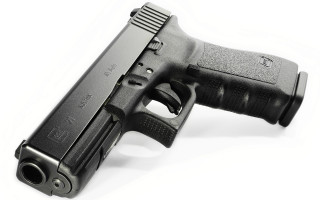 Black gun stipple precisionism monochrome - 30mm free wallpaper