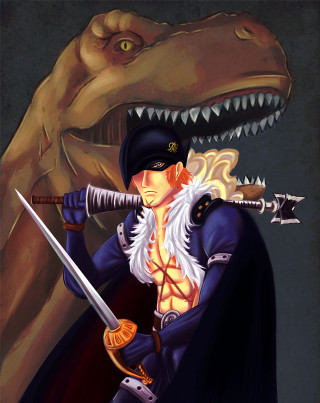Pirate man dinosaur sword costume - a dinosaur free wallpaper