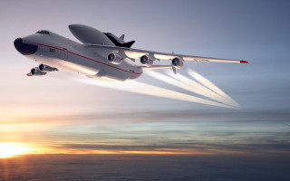 Jet sunset sky clouds dahlov - path free wallpaper