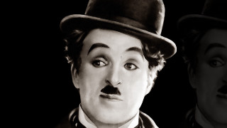 Mustache tophat colorized photo portrait - charles codman free wallpaper