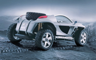 Silver vehicle rocky mountain cloudy - vehicle free wallpaper