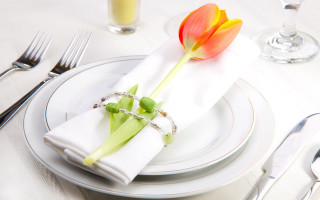 Table napkin silverware flower orangejuice - bracha l. ettinger free wallpaper