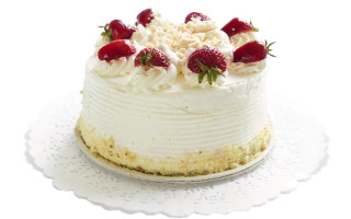Strawberry berry rococo cake cream - strawberry free wallpaper