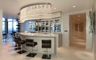 Bar chandelier chairs room window - exquisite free wallpaper for desktop