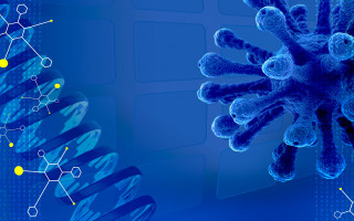 Blue background cellphone yellow design - biopunk free wallpaper