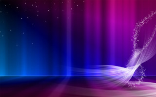 Aurora lightwave stars night sky - a wave of light free wallpaper