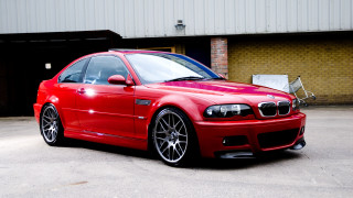 Red car parking lot vroom - the front of it free wallpaper for desktop