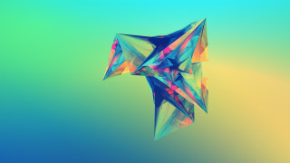 Colorful abstract star sky gradient - object in the sky free wallpaper