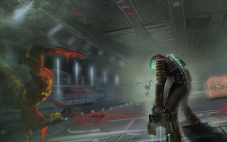 Futuristic man tunnel firehydrant creature - a tunnel free wallpaper