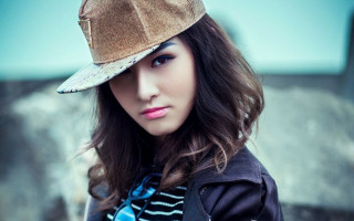 Chenlu beautiful hat jacket camera - chen lu free wallpaper for desktop