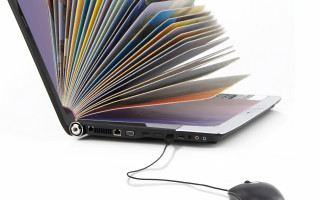 Laptop book mouse computer art - a mouse free wallpaper