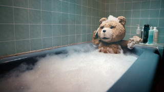 Teddy bear bathroom foamy bubbles - foamy free wallpaper for desktop