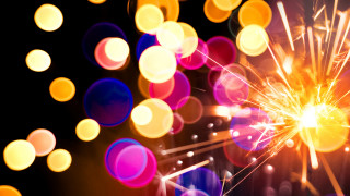 Fireworks blurry lights sparkler holography - evariste vital luminai free wallpaper