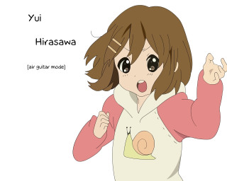 Girl pinkshirt cartoon handgesture kawaii - a white shirt free wallpaper