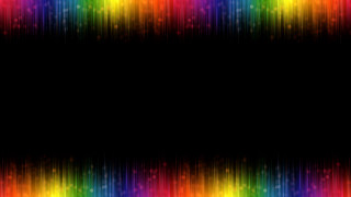 Rainbow black background horizon fireworks - a rainbow free wallpaper