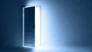 Door light blue room light - a blue wall free wallpaper