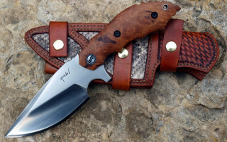 Knife leather sheath rock highdetail - sharp high detail free wallpaper