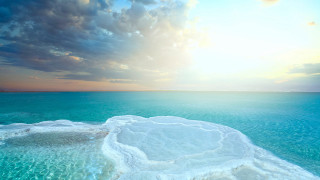 Lake sky clouds boat pastel - pastel color palette free wallpaper